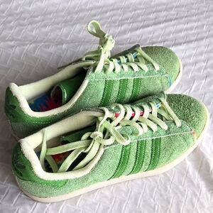 Adidas Men Campus 80s Crop Green Sneakers